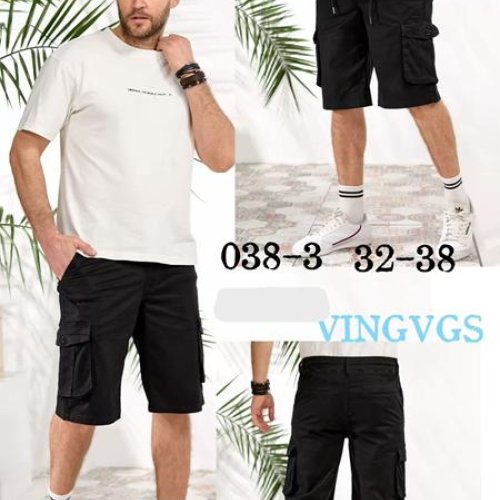 Шорты Vingvgs (32-38) 038-8 black (лето) Vingvgs 038-8 black