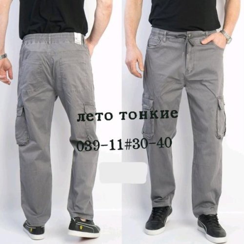 Штаны Vingvgs (30-40) 039-11 grey (деми) Vingvgs 039-11 grey
