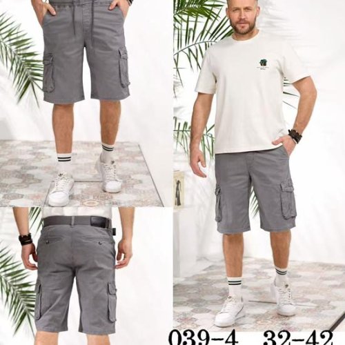 Шорты Vingvgs (32-42) 039-4 grey (лето) Vingvgs 039-4 grey