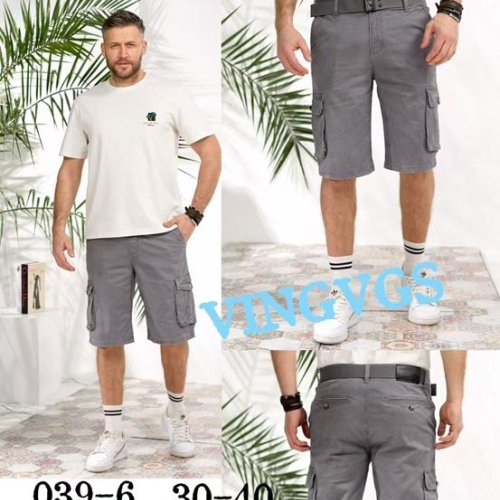Шорты Vingvgs (30-40) 039-6 grey (лето) Vingvgs 039-6 grey