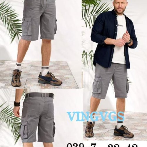 Шорты Vingvgs (32-42) 039-7 grey (лето) Vingvgs 039-7 grey