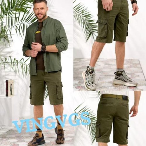 Шорты Vingvgs (32-42) 040-8 khaki (лето) Vingvgs 040-8 khaki
