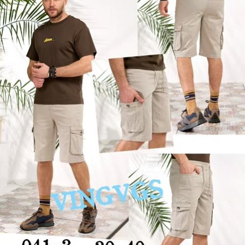 Шорты Vingvgs (30-40) 041-3 beige (лето) Vingvgs 041-3 beige