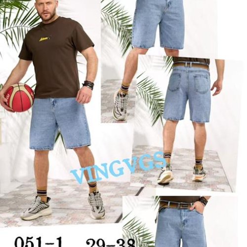 Шорты Vingvgs (29-38) 051-1 blue (лето) Vingvgs 051-1 blue