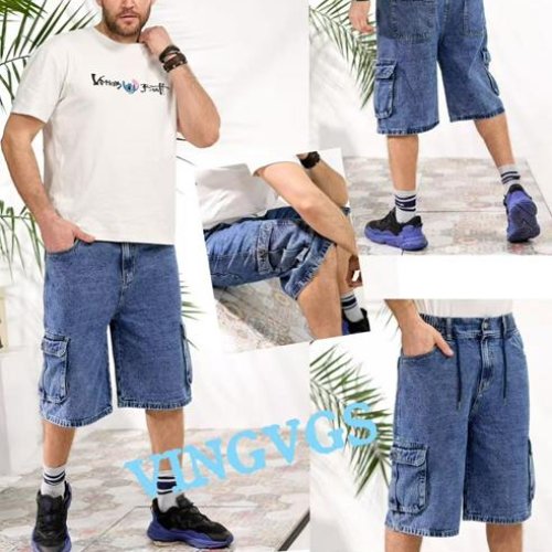 Шорты Vingvgs (29-38) 052-2 blue (лето) Vingvgs 052-2 blue