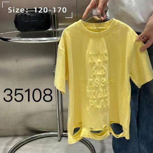 Футболка Delfinka (120-170) 35108 yellow (лето) Delfinka 35108 yellow