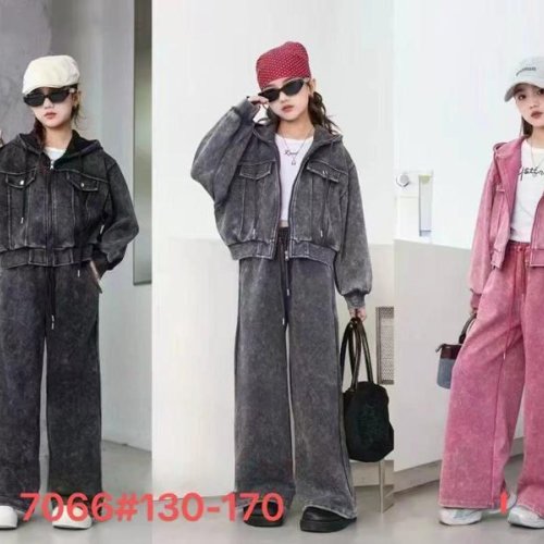 Костюм спорт Delfinka (130-170) 7066 grey (деми) Delfinka 7066 grey