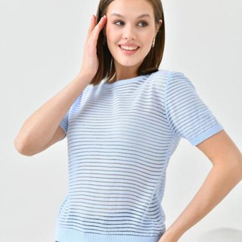 Футболка Karon (one size) 10747 l.blue (лето) Karon 10747 l.blue