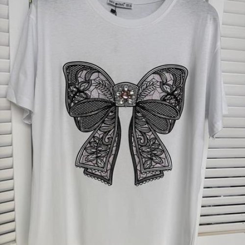 Футболка Karon (S-L) 7019 white (лето) Karon 7019 white