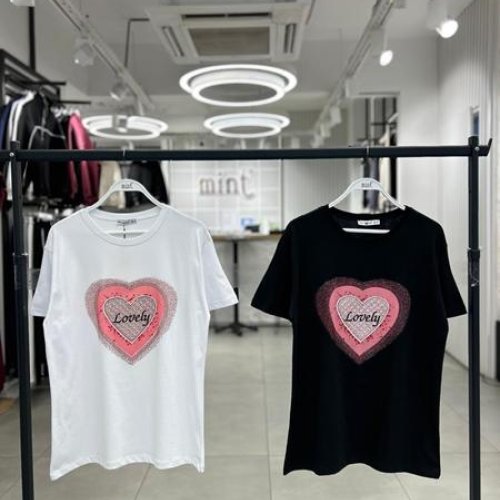 Футболка Karon (S-L) 7028 black (лето) Karon 7028 black