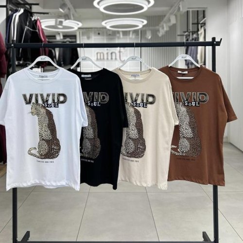 Футболка Karon (S-L) 7062 beige (лето) Karon 7062 beige