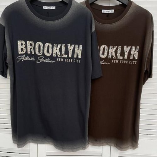 Футболка Karon (S-L) 7207 brown (лето) Karon 7207 brown