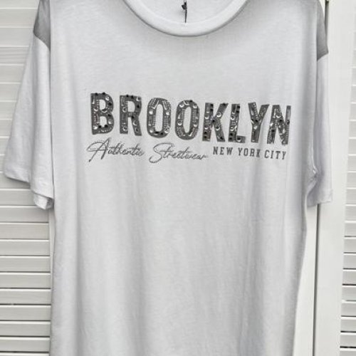 Футболка Karon (S-L) 7207 white (лето) Karon 7207 white