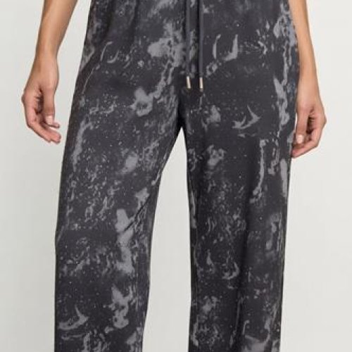 Штаны спорт Karon (S-L) 7240 black (деми) Karon 7240 black