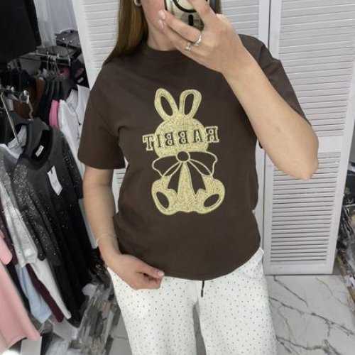 Футболка Karon (one size) 8219 brown (лето) Karon 8219 brown