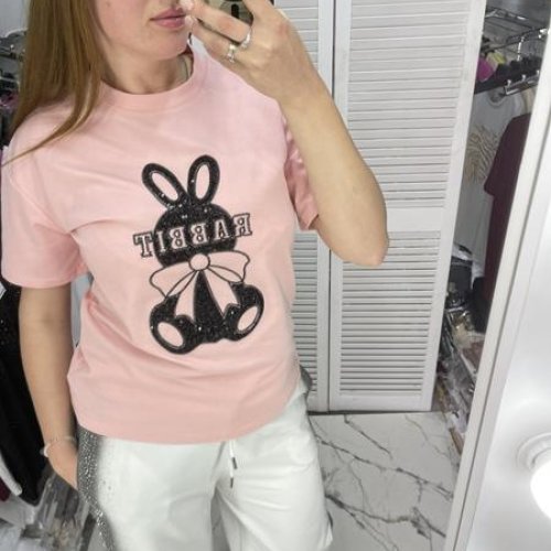 Футболка Karon (one size) 8219 pink (лето) Karon 8219 pink