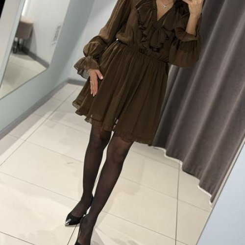 Платье Comod (one size) 8798 chocolate (лето) Comod 8798 chocolate