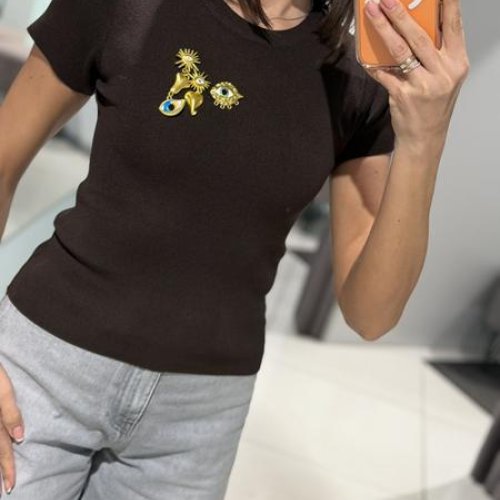 Футболка Comod (one size) 2610 chocolate (лето) Comod 2610 chocolate