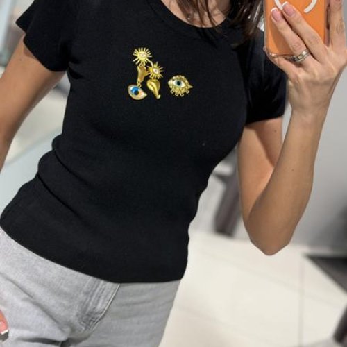 Футболка Comod (one size) 2610 black (лето) Comod 2610 black