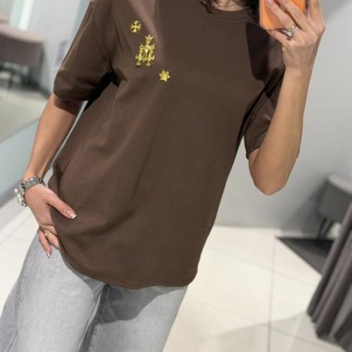 Футболка Comod (one size) 6627 chocolate (лето) Comod 6627 chocolate