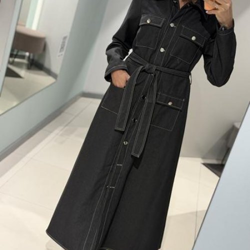 Платье Comod (M-L) 9483 black (деми) Comod 9483 black