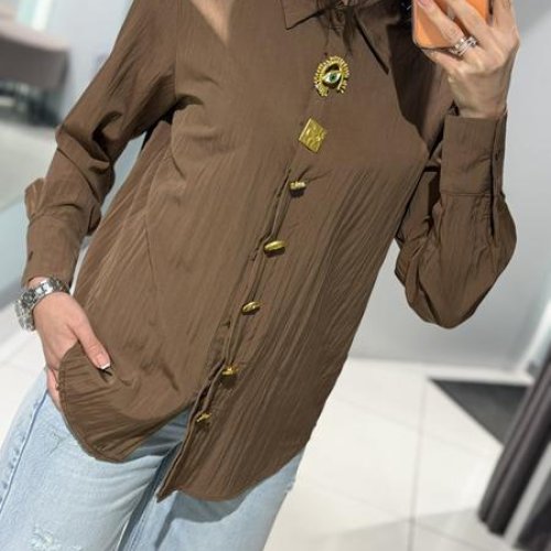 Рубашка Comod (one size) 3518 chocolate (деми) Comod 3518 chocolate