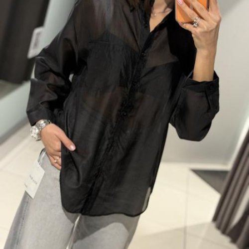 Рубашка Comod (one size) 3330 black (лето) Comod 3330 black