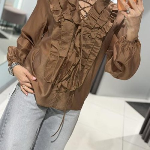 Блузка Comod (one size) 2532 brown (лето) Comod 2532 brown