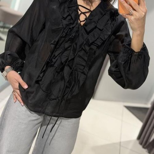 Блузка Comod (one size) 2532 black (лето) Comod 2532 black