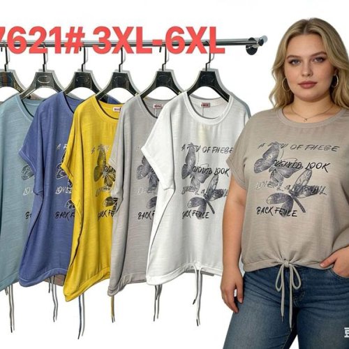 Футболка Estima (3XL-6XL) 7621 grey (лето) Estima 7621 grey