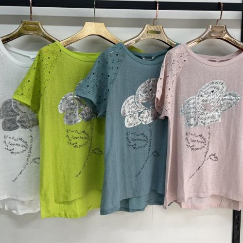 Футболка Estima (3XL-6XL) 9815 l.green (лето) Estima 9815 l.green