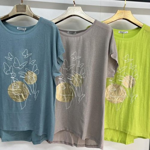 Футболка Estima (3XL-6XL) 9601 blue (лето) Estima 9601 blue