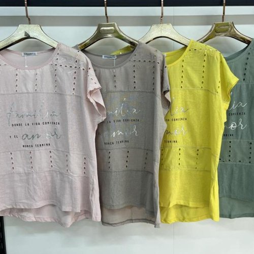 Футболка Estima (3XL-6XL) 9543 yellow (лето) Estima 9543 yellow