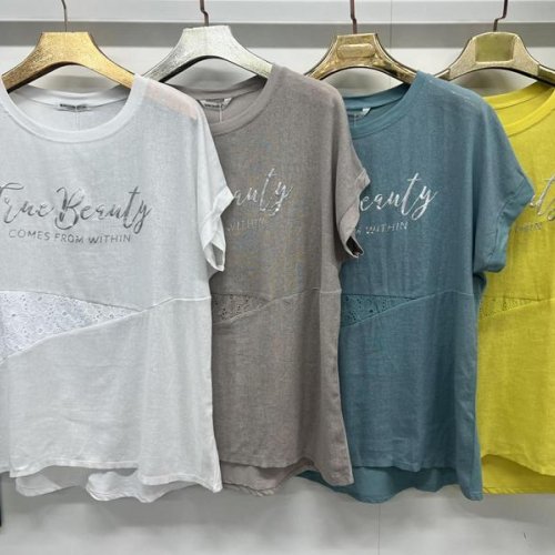 Футболка Estima (3XL-6XL) 9591 yellow (лето) Estima 9591 yellow