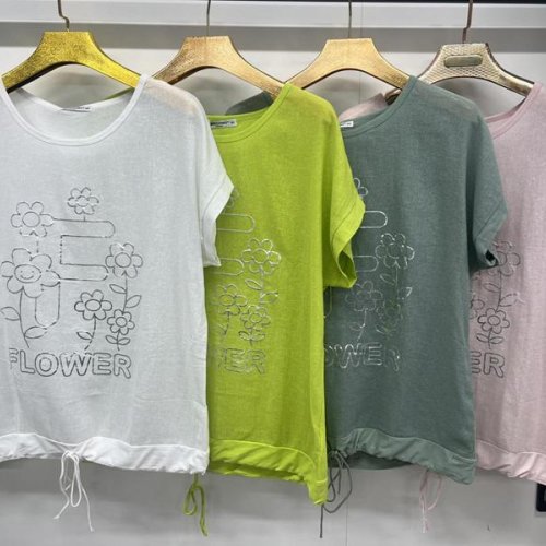 Футболка Estima (3XL-6XL) 9552 powder (лето) Estima 9552 powder