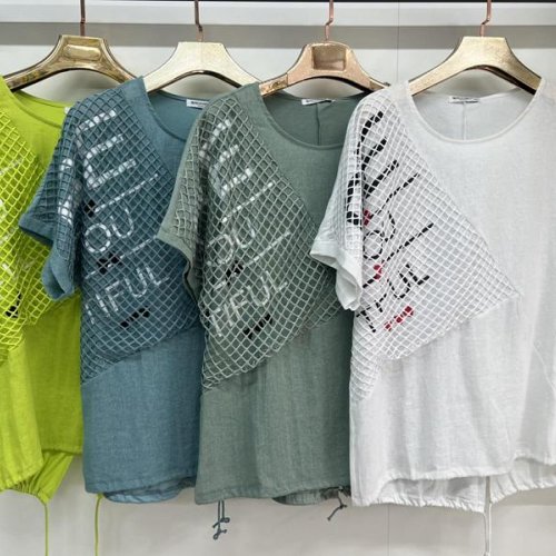 Футболка Estima (3XL-6XL) 7378 l.green (лето) Estima 7378 l.green