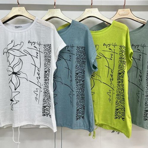 Футболка Estima (3XL-6XL) 7383 l.green (лето) Estima 7383 l.green