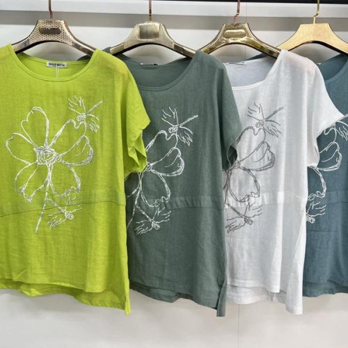 Футболка Estima (3XL-6XL) 7376 l.green (лето) Estima 7376 l.green