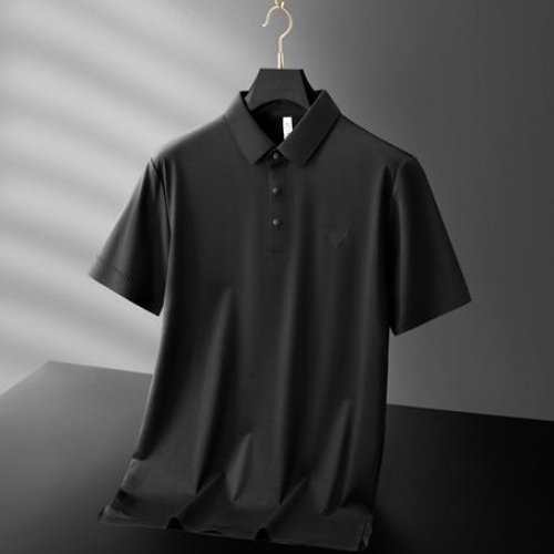 Футболка F.T.H (L-4XL) F1047 black (лето) F.T.H F1047 black