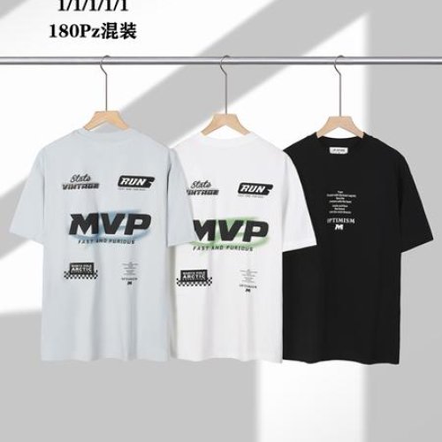 Футболка TRAN (S-2XL) 1668J black (лето) TRAN 1668J black