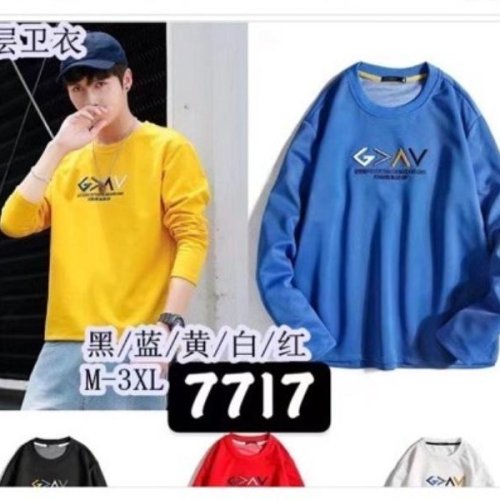 Свитер TRAN (M-3XL) 7717 blue (деми) TRAN 7717 blue