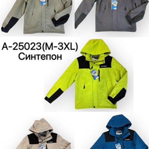 Ветровка TRAN (M-3XL) A25023 grey (деми) TRAN A25023 grey