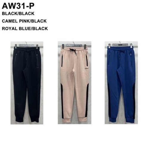 Штаны спорт TRAN (S-2XL) AW31P beige (деми) TRAN AW31P beige