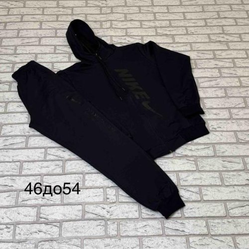 Костюм спорт TRAN (46-54) TR954 black (деми) TRAN TR954 black