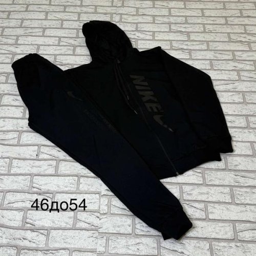 Костюм спорт TRAN (46-54) TR956 black (деми) TRAN TR956 black