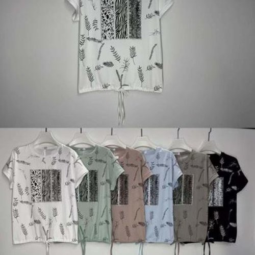 Футболка TRAN (5XL-6XL) 26-17 mix (лето) TRAN 26-17 mix