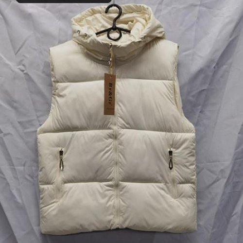 Жилетка TRAN (S-2XL) 28238 l.beige (деми) TRAN 28238 l.beige