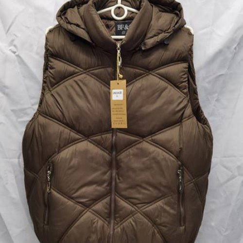 Жилетка TRAN (L-4XL) 28239 brown (деми) TRAN 28239 brown