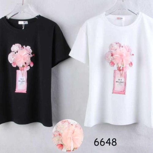 Футболка TRAN (46-54) 6648 mix (лето) TRAN 6648 mix