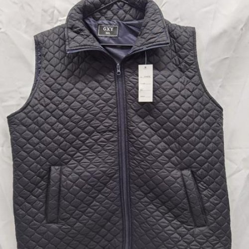 Жилетка TRAN (3XL-7XL) G6632 d.grey (деми) TRAN G6632 d.grey